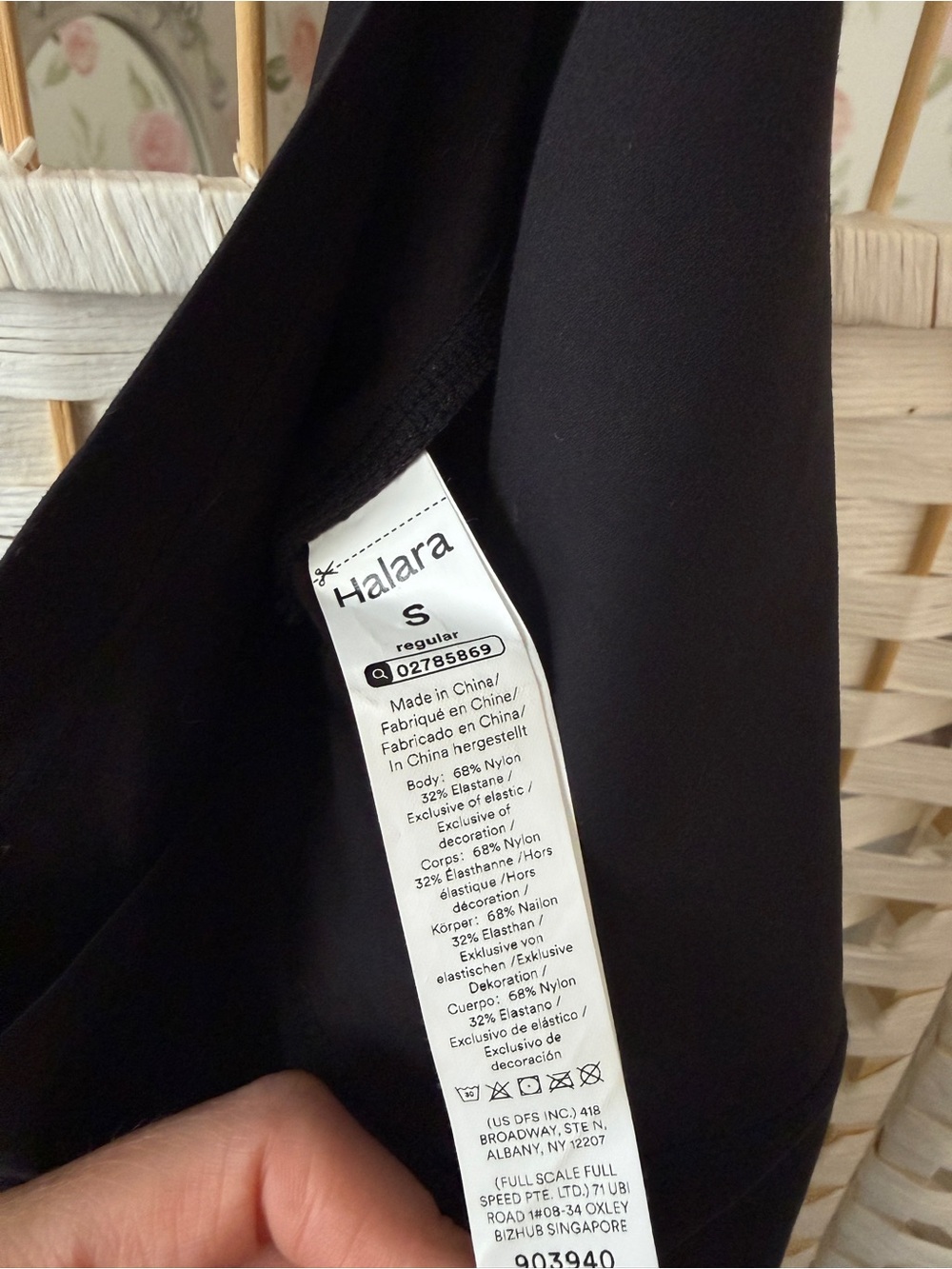 Halara Black High-Waist Ruched Activewear Pants - Picture 6 of 6